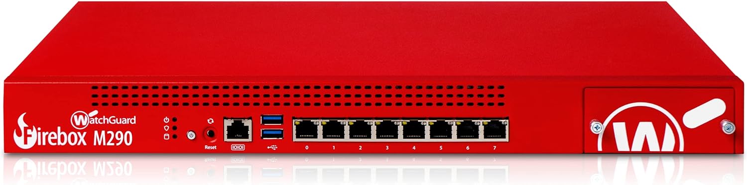 WatchGuard Firebox M290 hardware firewall 1180 Mbit/s image 0 WatchGuard Firebox M290 hardware firewall 1180 Mbit/s image 0